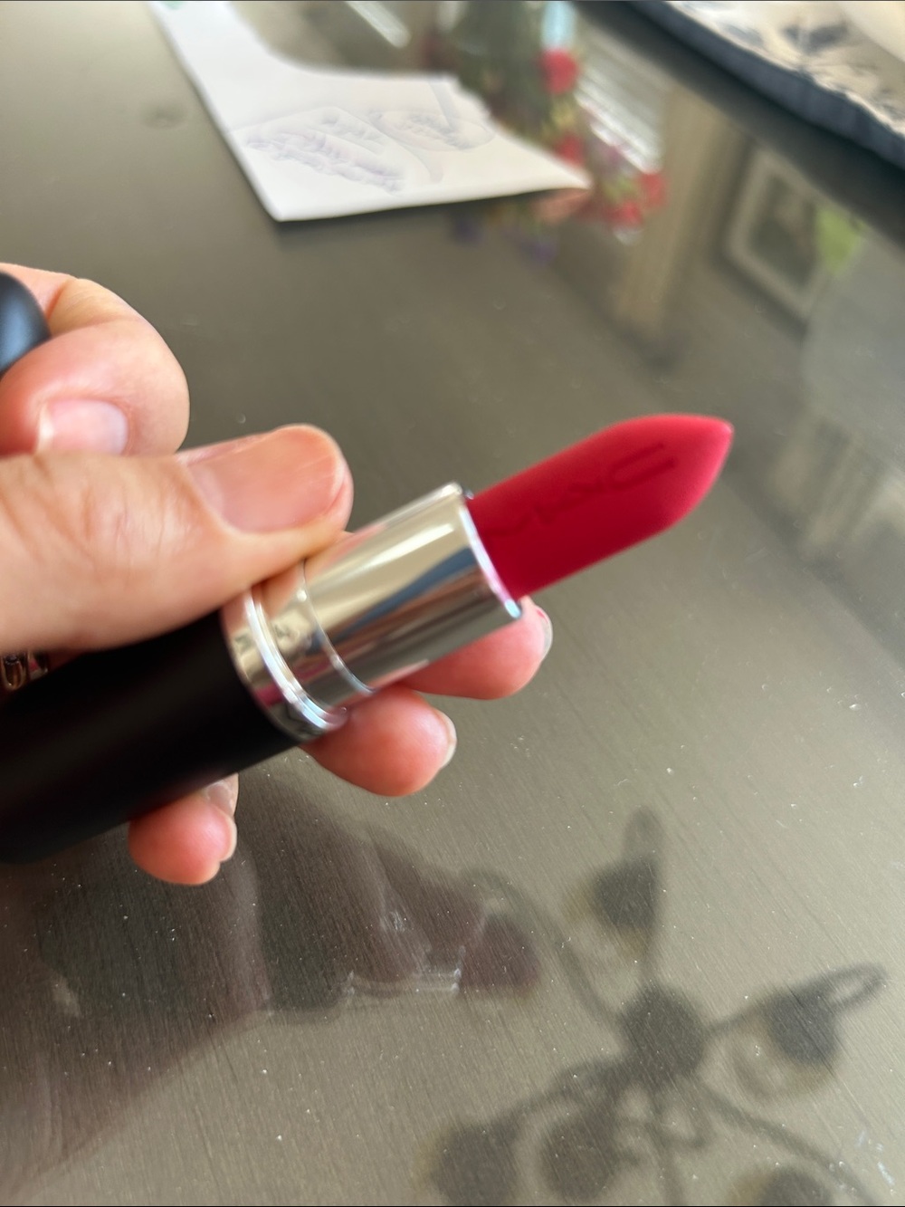MAC Cosmetics Lipstick brand new! Color-Red Rock